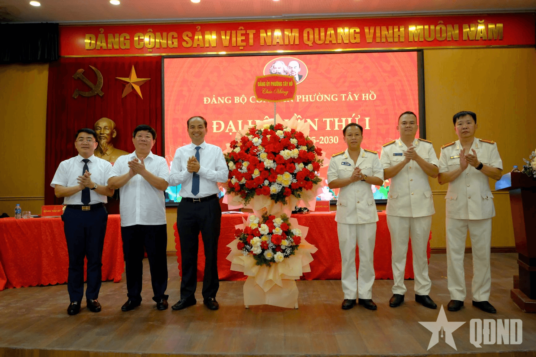 Đại hội Đảng bộ Công an phường Tây Hồ lần thứ I, nhiệm kỳ 2025–2030