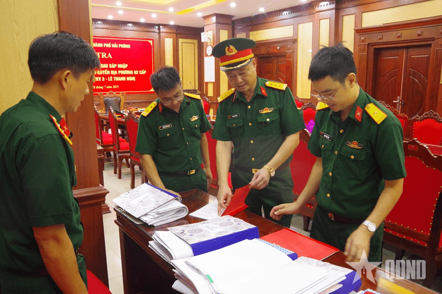 Bộ CHQS TP Hải Phòng: Xây dựng bộ máy “tinh, gọn, mạnh”, vận hành hiệu quả sau khi tổ chức lại