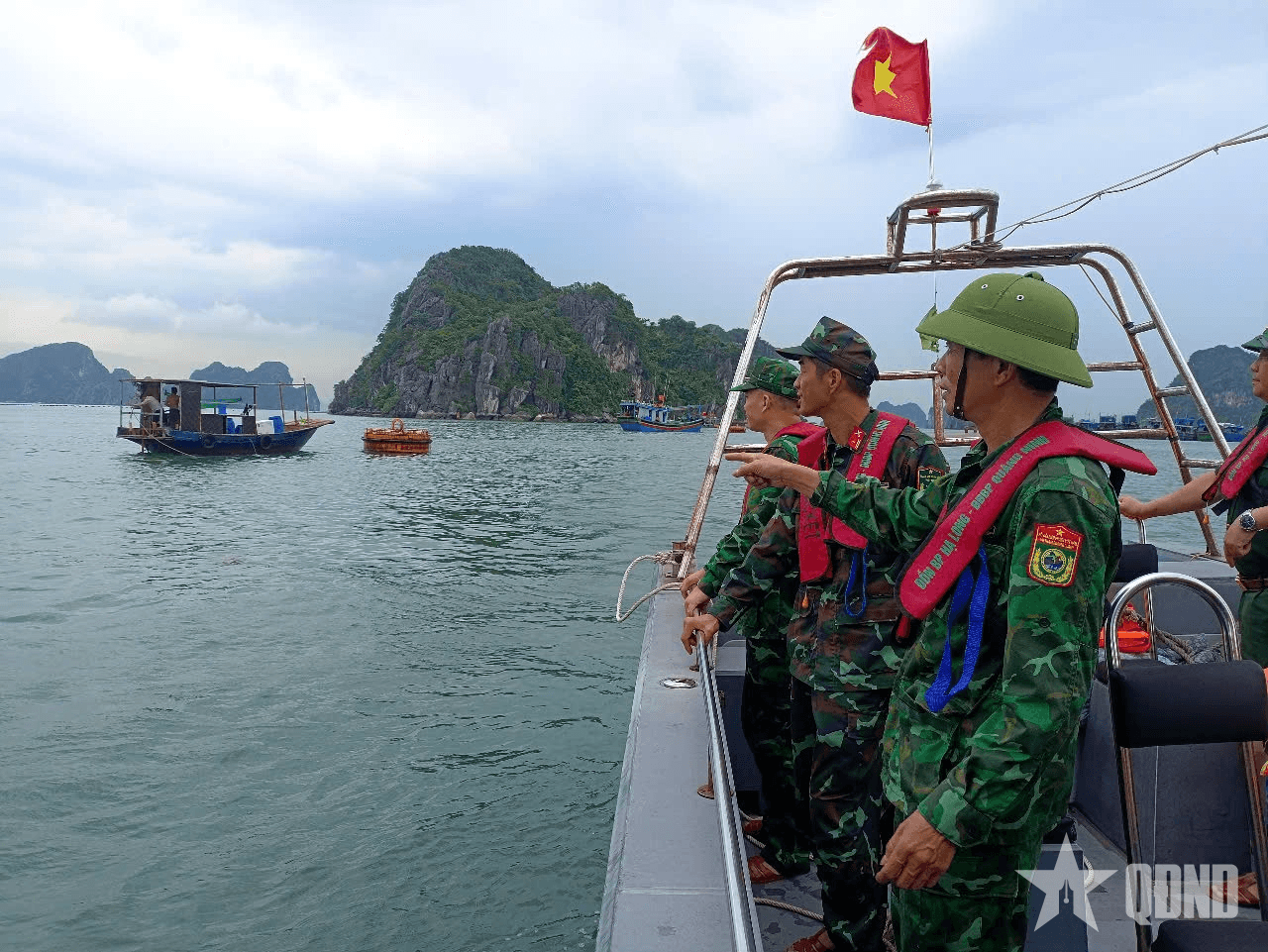 Bộ đội Biên phòng chủ động triển khai các phương án phòng, chống bão Wipha