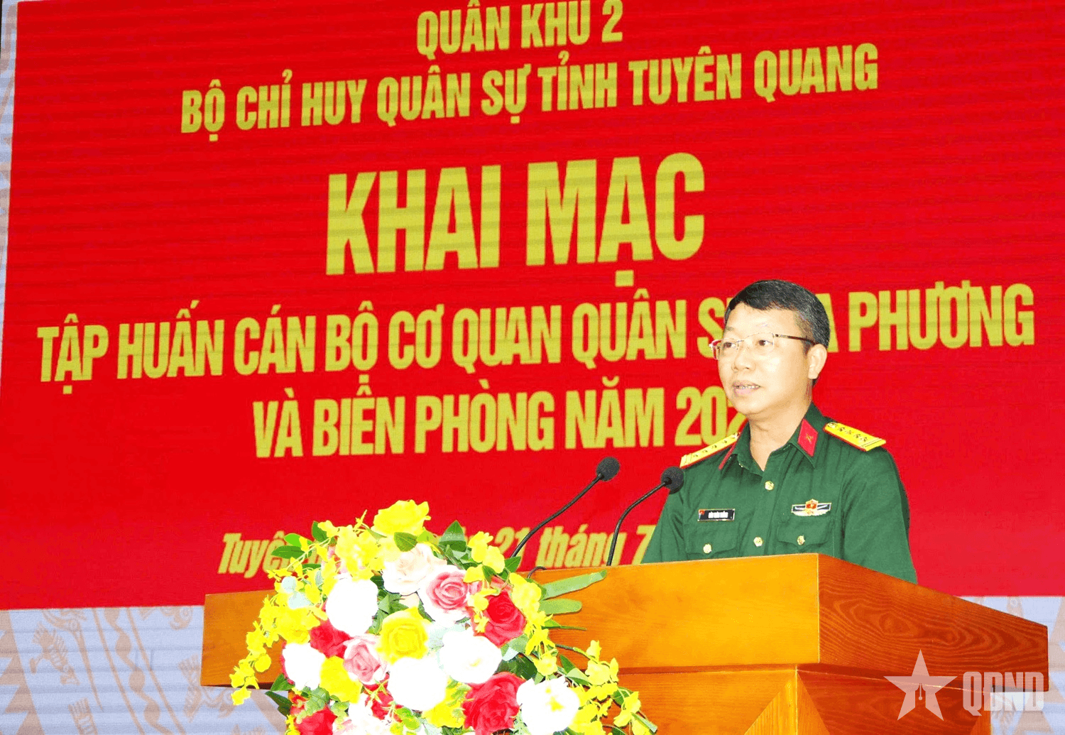 Bộ CHQS tỉnh Tuyên Quang: Tập huấn cán bộ cơ quan quân sự địa phương và biên phòng năm 2025