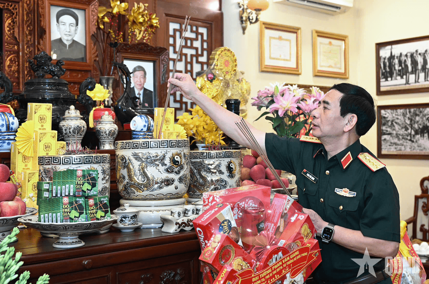 Đại tướng Phan Văn Giang tri ân các đồng chí nguyên lãnh đạo Đảng, Nhà nước, Quân đội