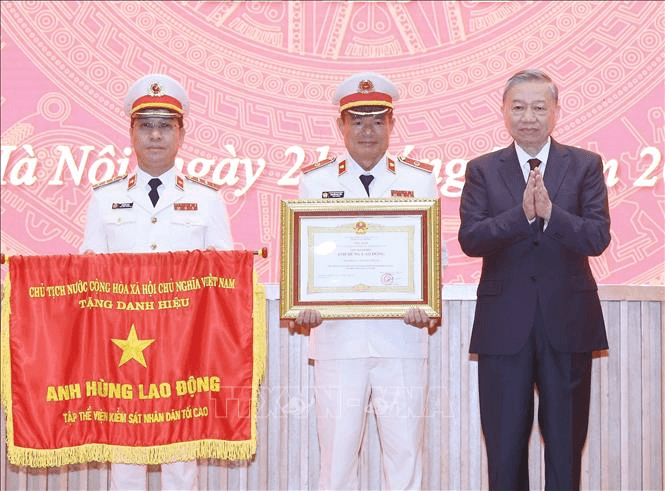 Tổng Bí thư Tô Lâm: Ngành Kiểm sát nhân dân góp phần kiến tạo xã hội kỷ cương, công bằng, dân chủ, văn minh