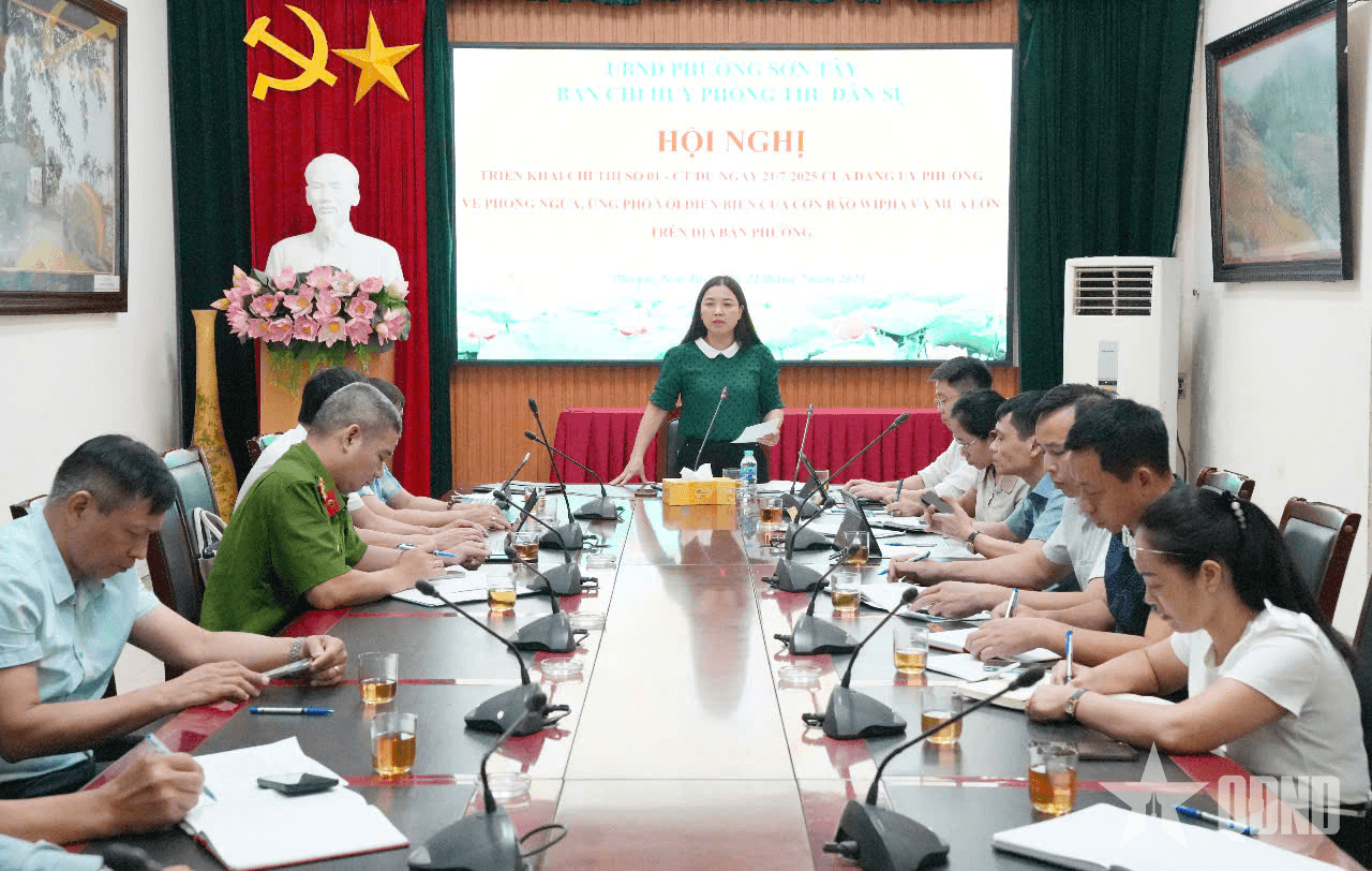Hà Nội: Các phường, xã chủ động ứng phó bão số 3 (bão Wipha)
