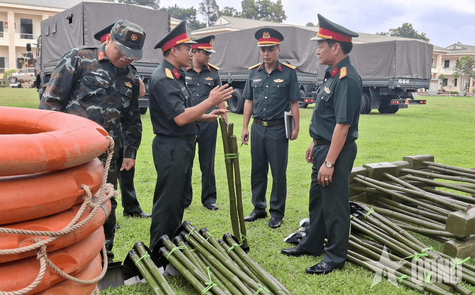 Sư đoàn 316 không để bị động, bất ngờ khi bão số 3 đổ bộ