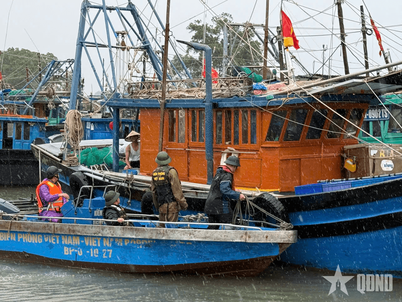 Bộ đội Biên phòng tỉnh Quảng Ninh giữ vững thế trận phòng, chống bão số 3