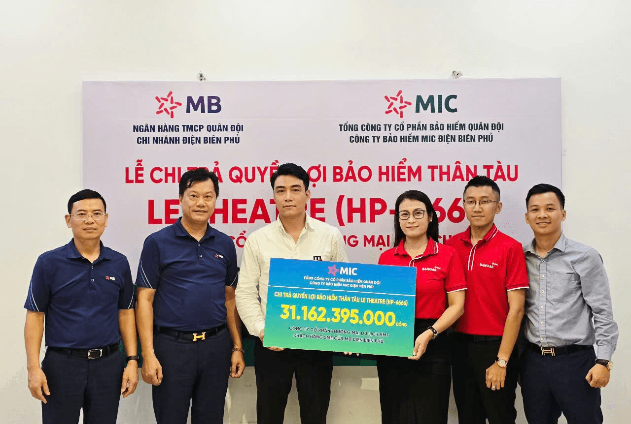 Bảo hiểm Quân đội chi trả bồi thường hơn 31 tỷ đồng cho doanh nghiệp bị tổn thất tàu du lịch