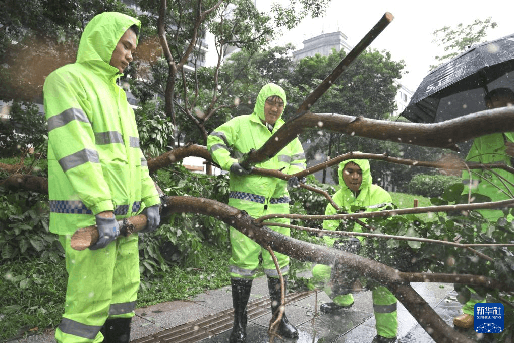 Thiệt hại do bão Wipha tại Quảng Đông (Trung Quốc)