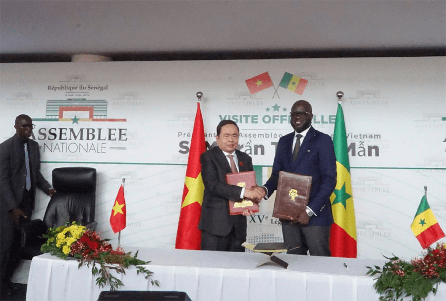 Ký thỏa thuận hợp tác giữa Quốc hội Việt Nam-Senegal và thành lập Nhóm Nghị sĩ hữu nghị