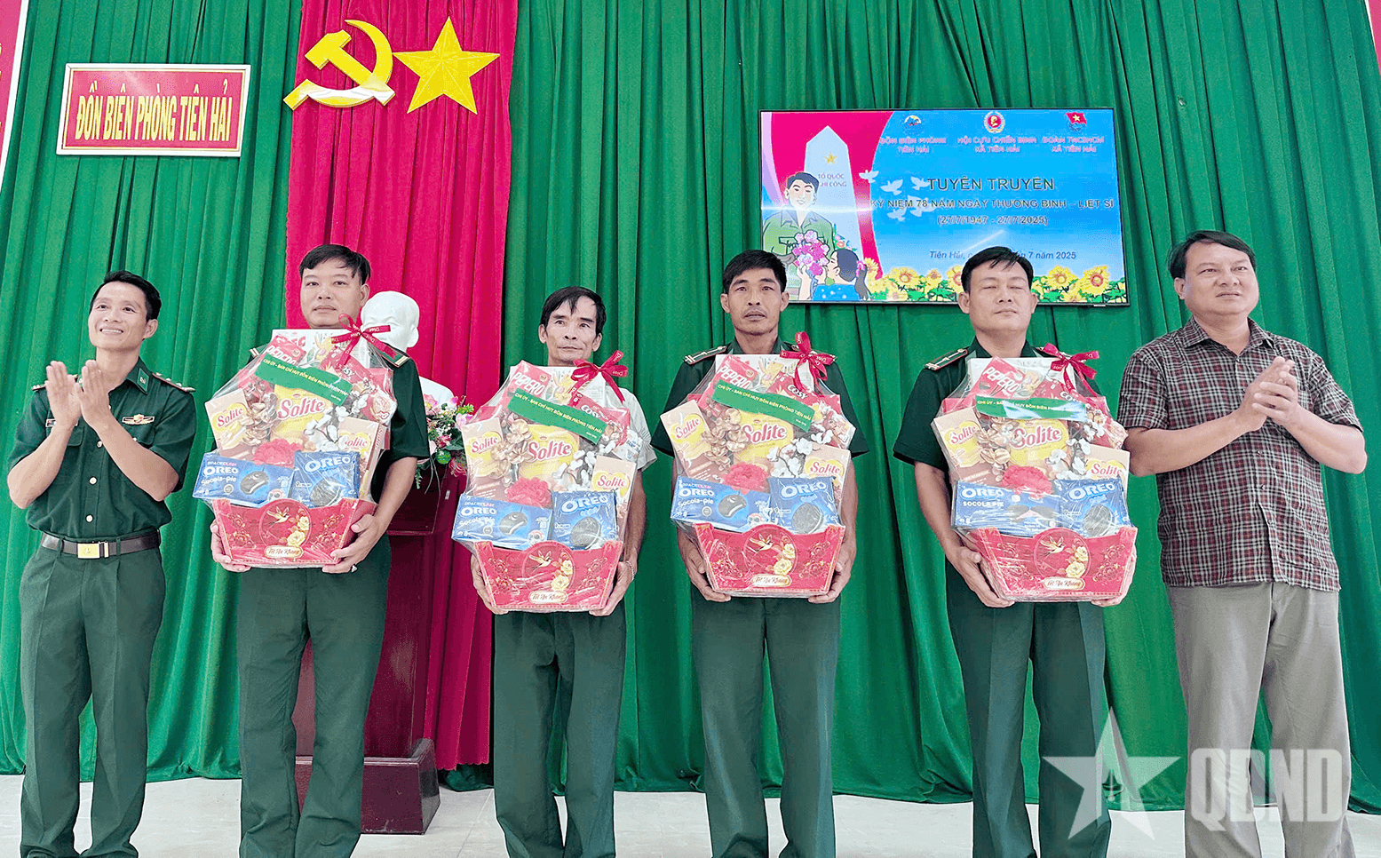 Tri ân thân nhân gia đình thương binh, liệt sĩ xã đảo Tiên Hải, tỉnh An Giang