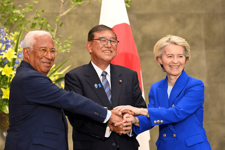 EU tăng cường quan hệ chiến lược với Nhật Bản