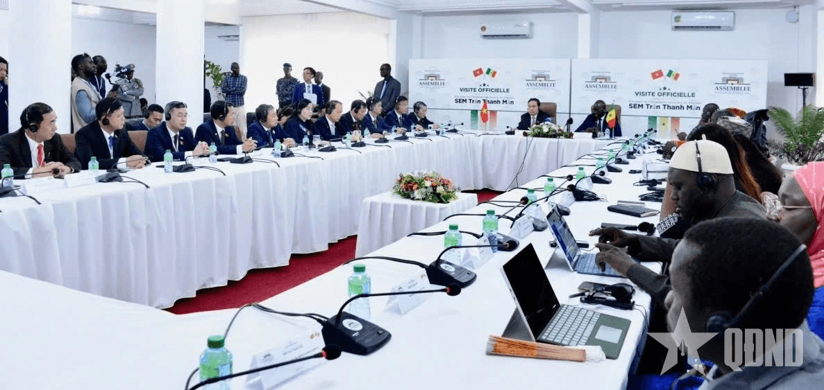 Chủ tịch Quốc hội Trần Thanh Mẫn hội đàm với Chủ tịch Quốc hội Senegal Malick Ndiaye