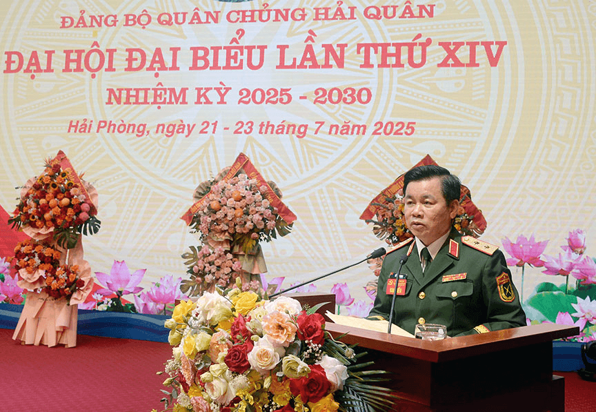 Đại hội đại biểu Đảng bộ Quân chủng Hải quân lần thứ XIV thành công tốt đẹp