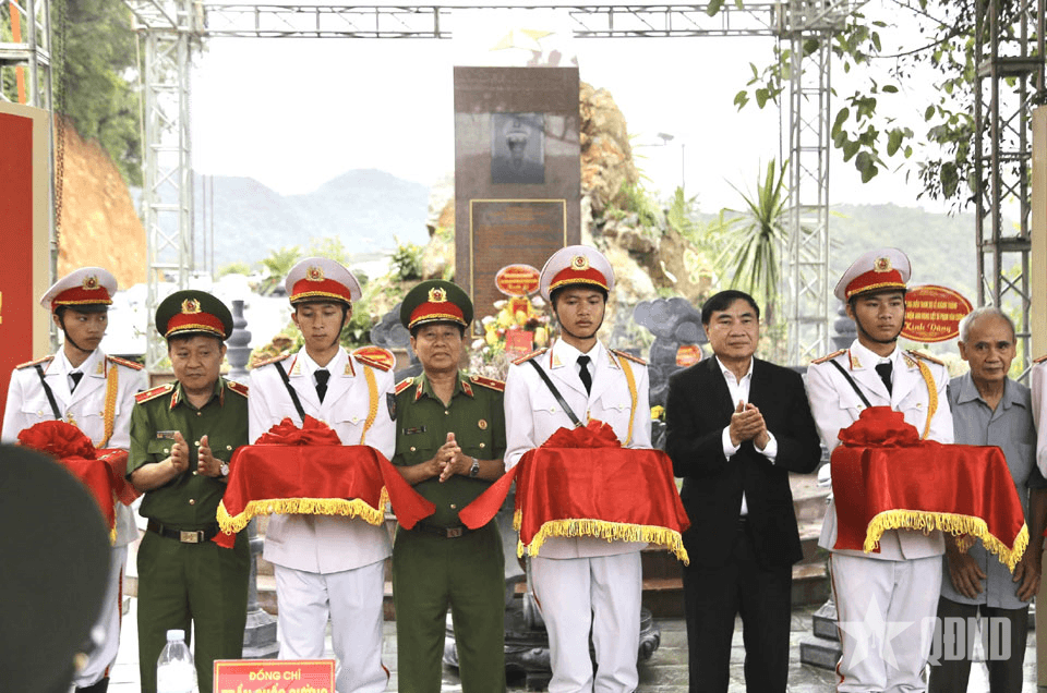 Điện Biên: Khánh thành Khu tưởng niệm Anh hùng liệt sĩ Phạm Văn Cường