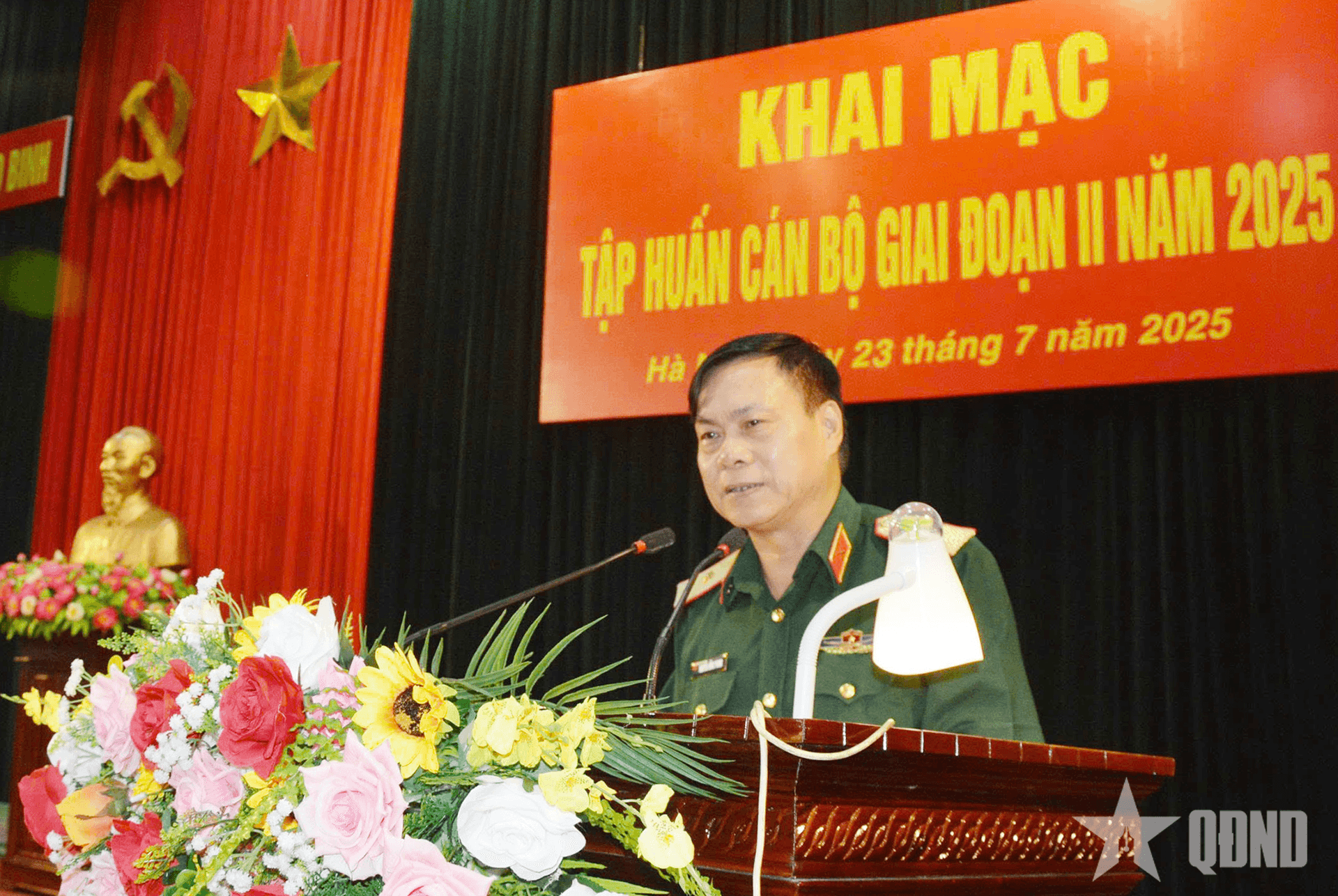 Binh chủng Pháo binh tập huấn cán bộ giai đoạn II năm 2025