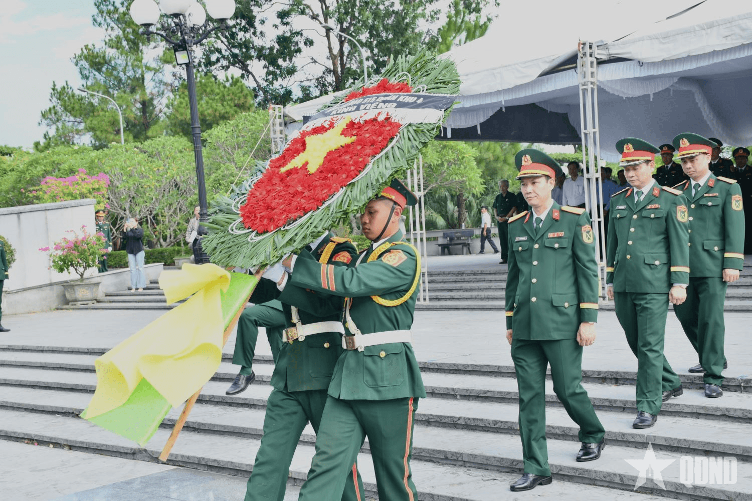 Tỉnh Quảng Trị tổ chức Lễ truy điệu và an táng 12 hài cốt liệt sĩ