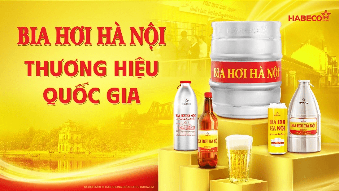 Bia hơi Hà Nội - tự hào thương hiệu quốc gia