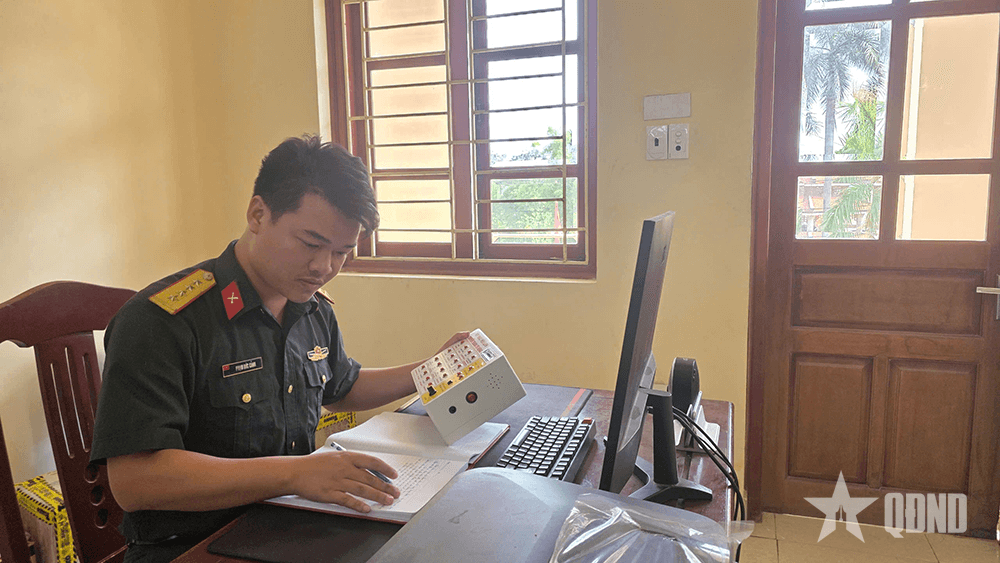 Đại úy Phạm Đức Cảnh - Người sĩ quan đam mê “số hóa”