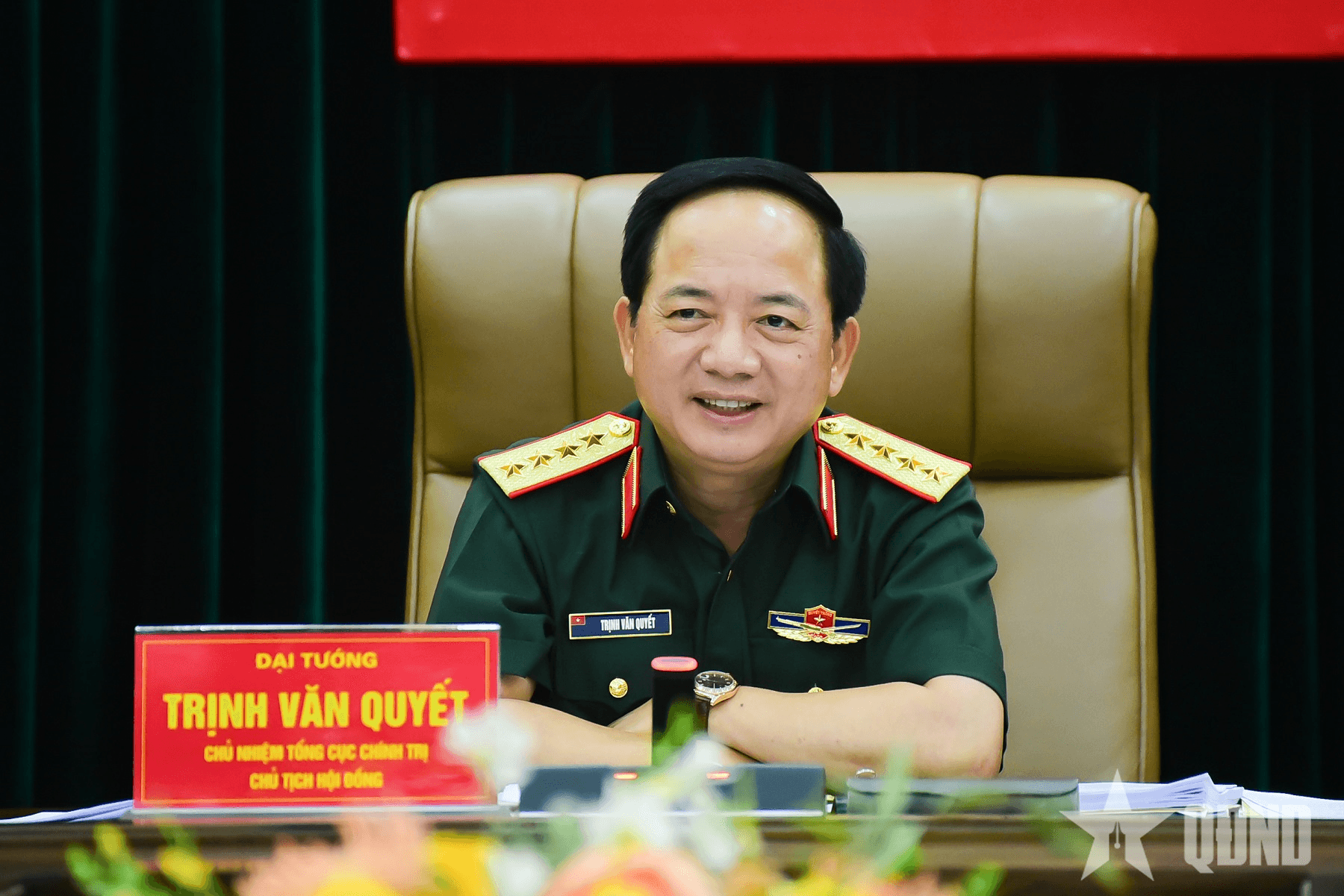 Đại tướng Trịnh Văn Quyết chủ trì phiên họp thông qua công tác tổ chức Đại hội Thi đua Quyết thắng toàn quân lần thứ XI