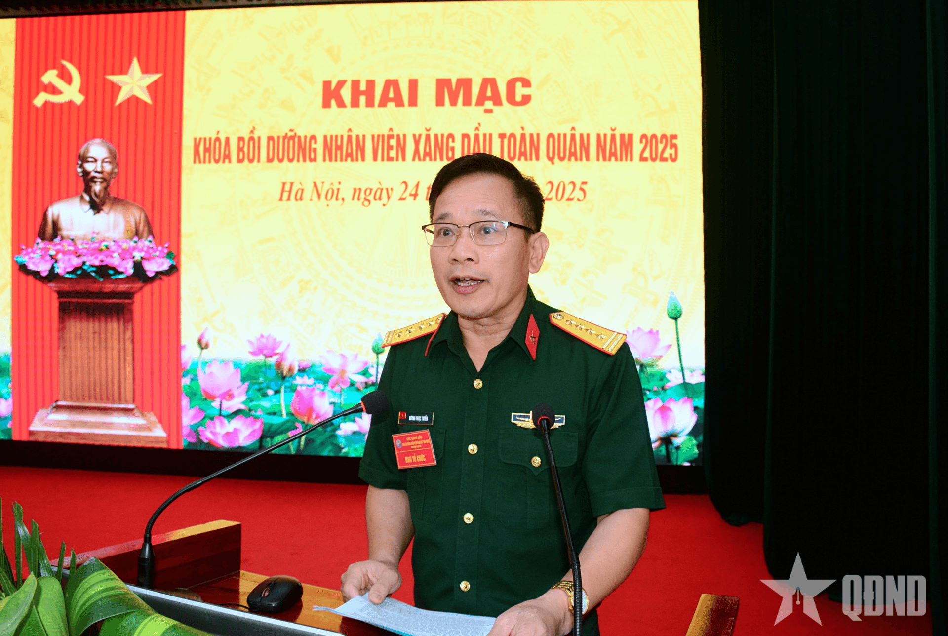 Cục Xăng dầu tổ chức khóa bồi dưỡng nhân viên xăng dầu toàn quân