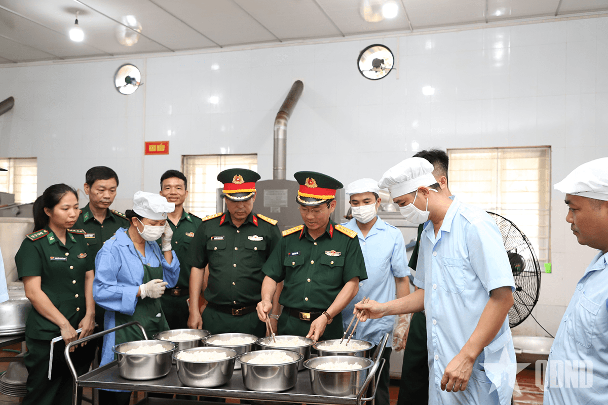 Tổng cục Hậu cần - Kỹ thuật kiểm tra công tác bảo đảm hậu cần phục vụ các lực lượng thực hiện nhiệm vụ A80