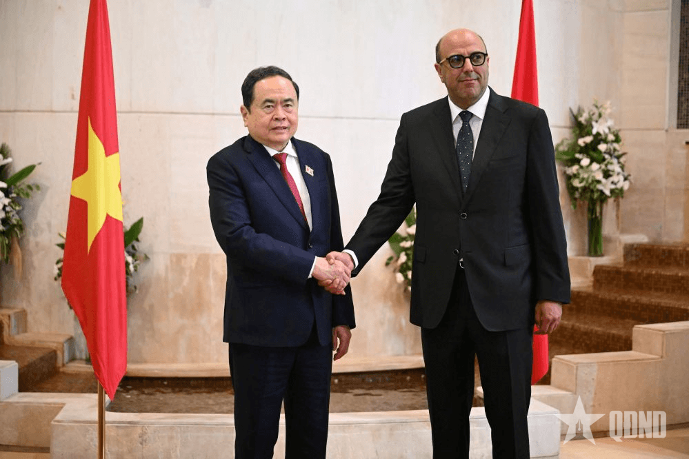 Chủ tịch Quốc hội Trần Thanh Mẫn hội đàm Chủ tịch Thượng viện Morocco