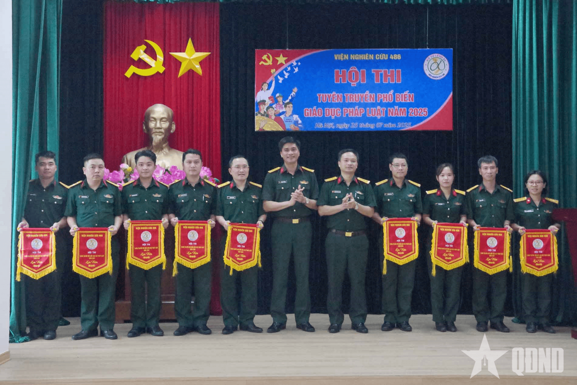 Viện Nghiên cứu 486, Bộ tư lệnh 86: Nâng cao hiệu quả tuyên truyền, phổ biến giáo dục pháp luật bằng sân khấu hóa