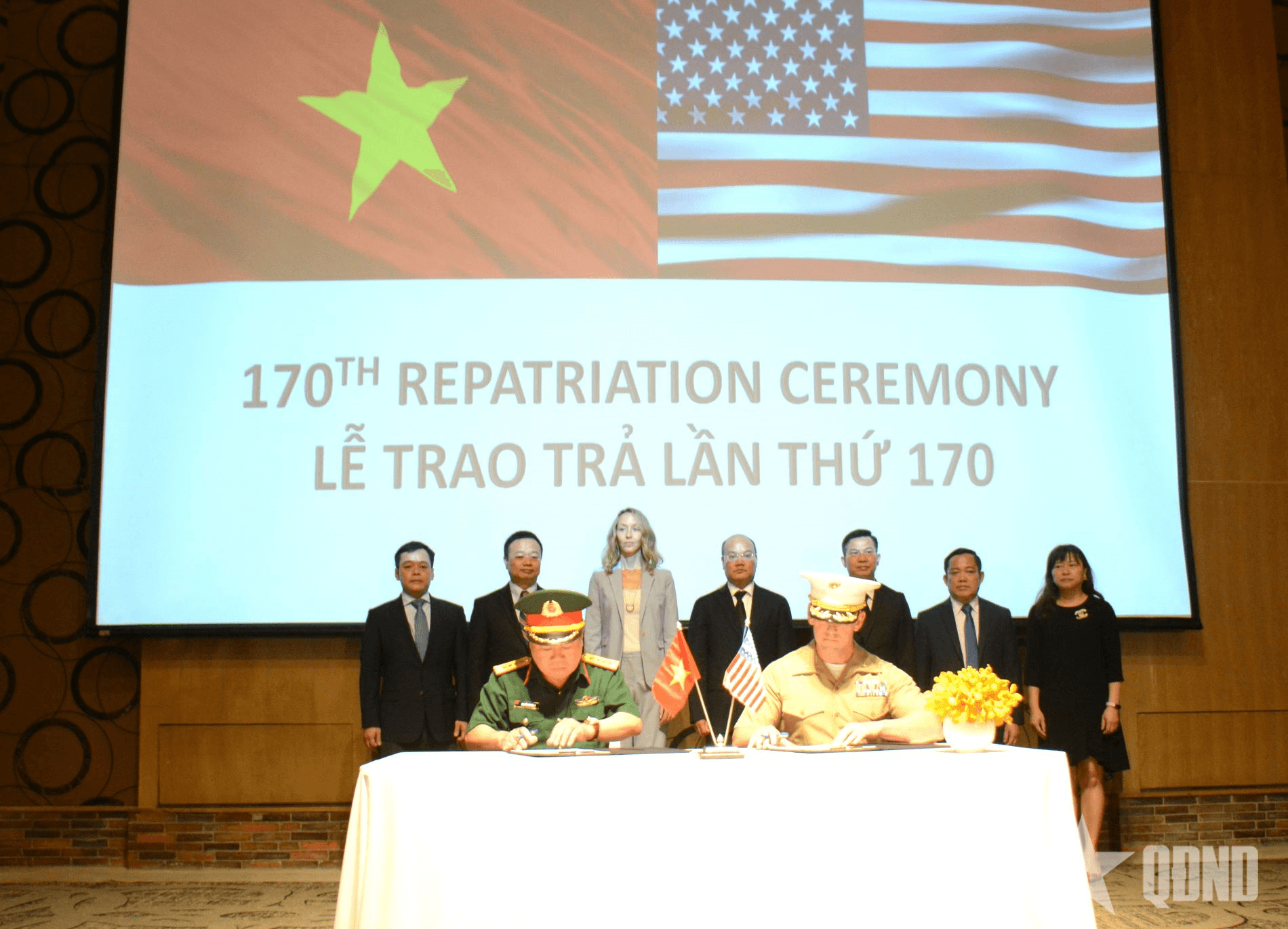 Lễ trao trả hài cốt quân nhân Hoa Kỳ lần thứ 170