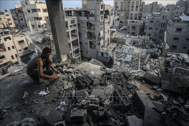 Lãnh đạo ba nước châu Âu ra tuyên bố chung về dải Gaza