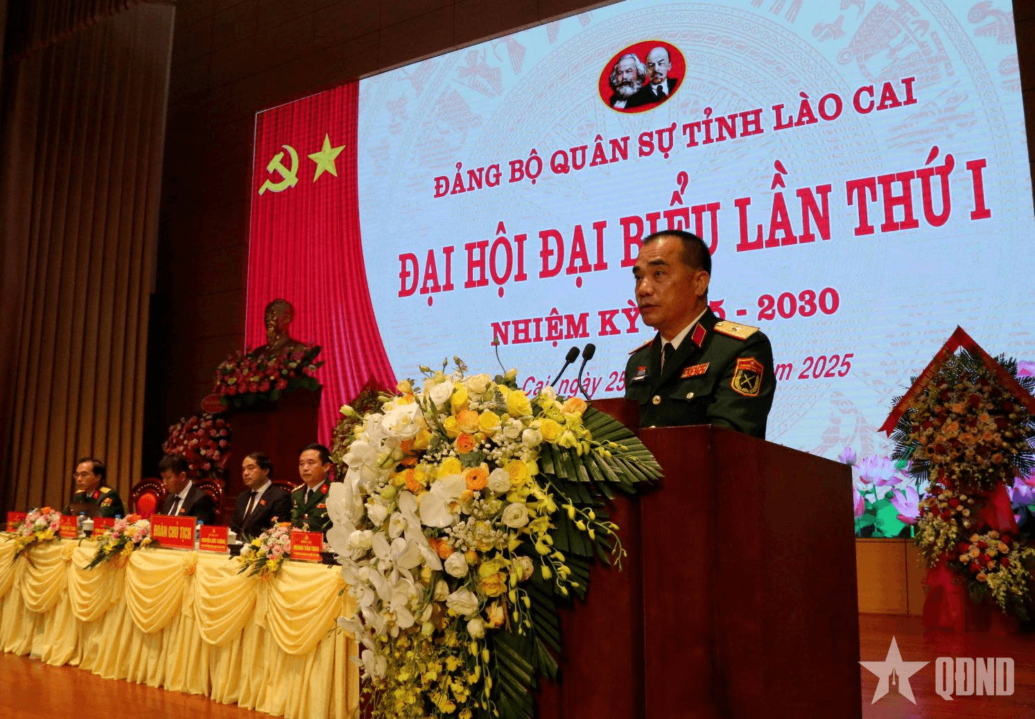 Đảng bộ Quân sự tỉnh Lào Cai tổ chức thành công Đại hội đại biểu nhiệm kỳ 2025 - 2030