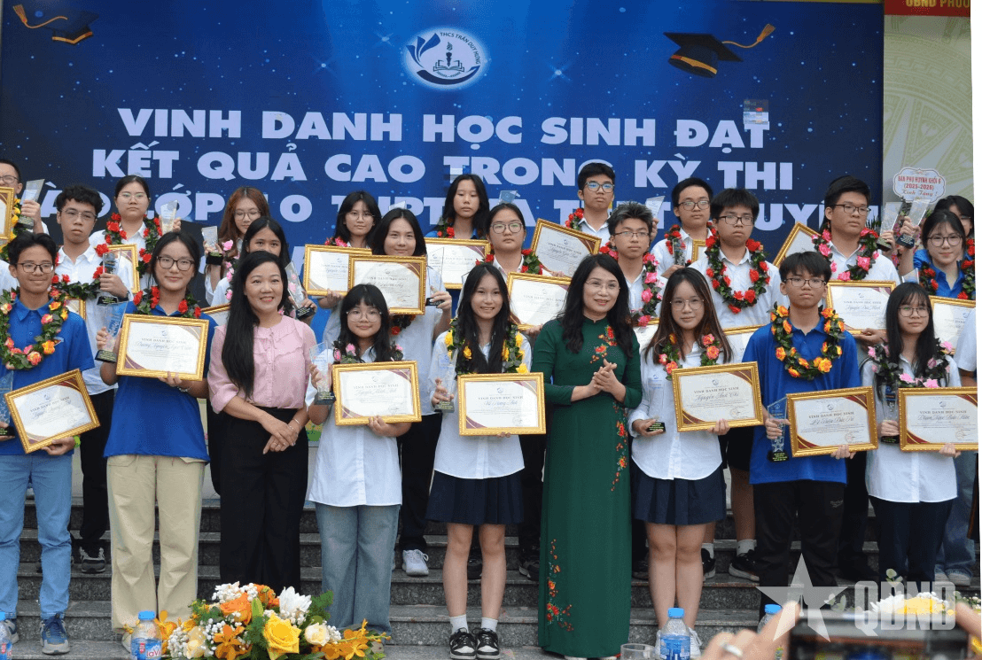 Trường THCS có tỷ lệ đỗ lớp 10 chuyên ấn tượng