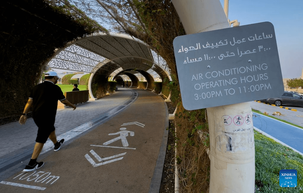 Cách Qatar đối phó với cái nóng mùa hè