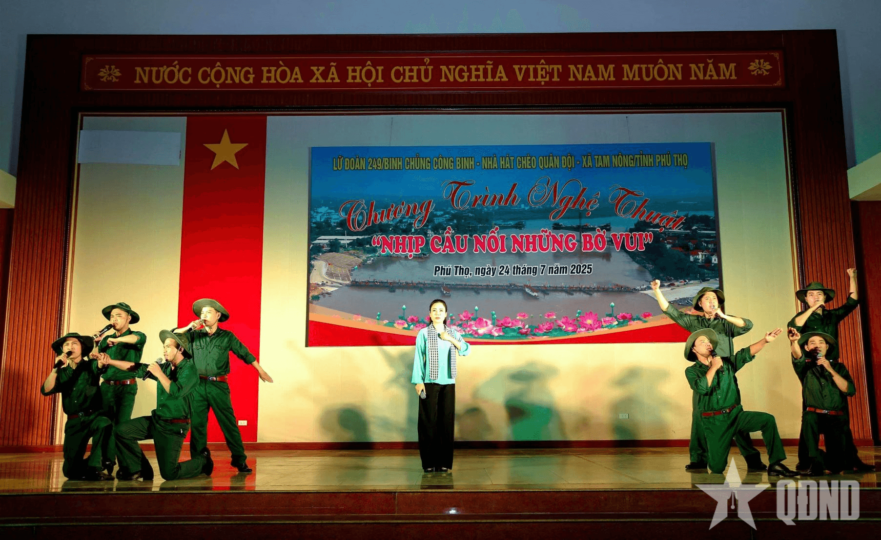 “Nhịp cầu quân dân” ở Phong Châu
