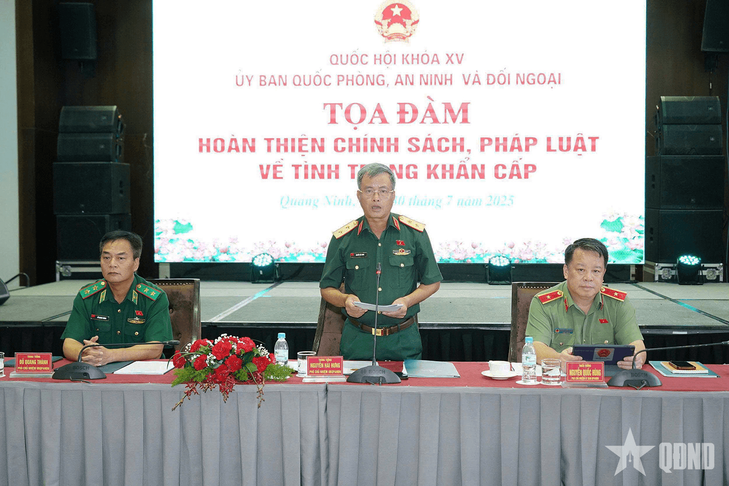 Tọa đàm Hoàn thiện chính sách, pháp luật về tình trạng khẩn cấp