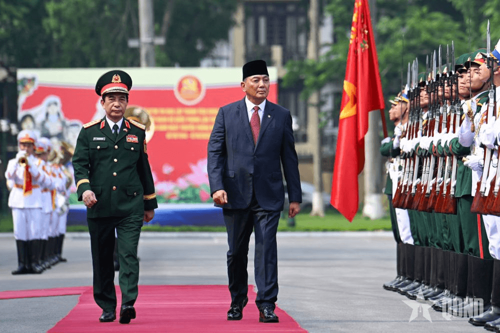 Đại tướng Phan Văn Giang chủ trì Lễ đón Bộ trưởng Quốc phòng Indonesia