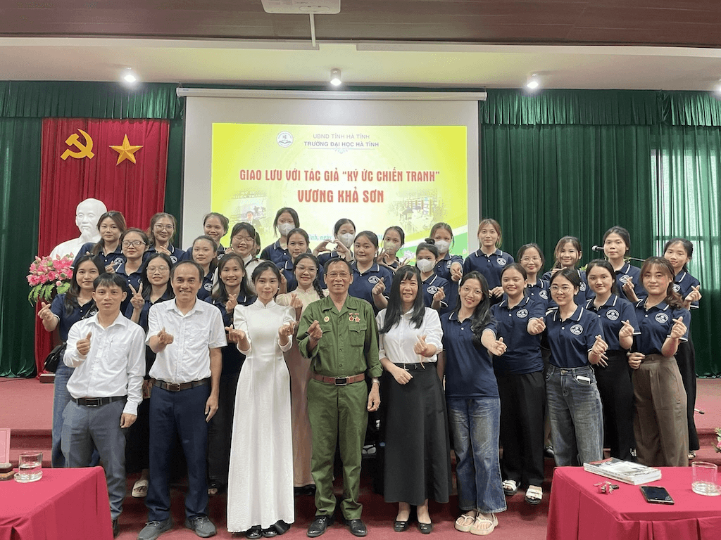 Cựu chiến binh viết tiếp câu chuyện hòa bình