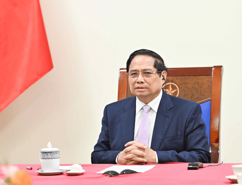 Thủ tướng Phạm Minh Chính điện đàm với Thủ tướng Malaysia Anwar Ibrahim