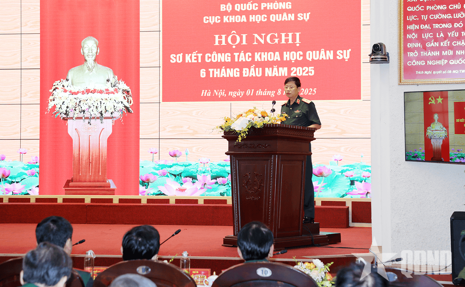Công tác khoa học quân sự đáp ứng yêu cầu nhiệm vụ quân sự, quốc phòng