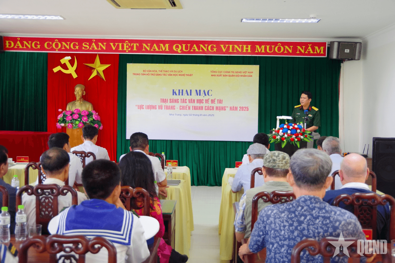 Khai mạc Trại sáng tác văn học về đề tài “Lực lượng vũ trang - Chiến tranh cách mạng”