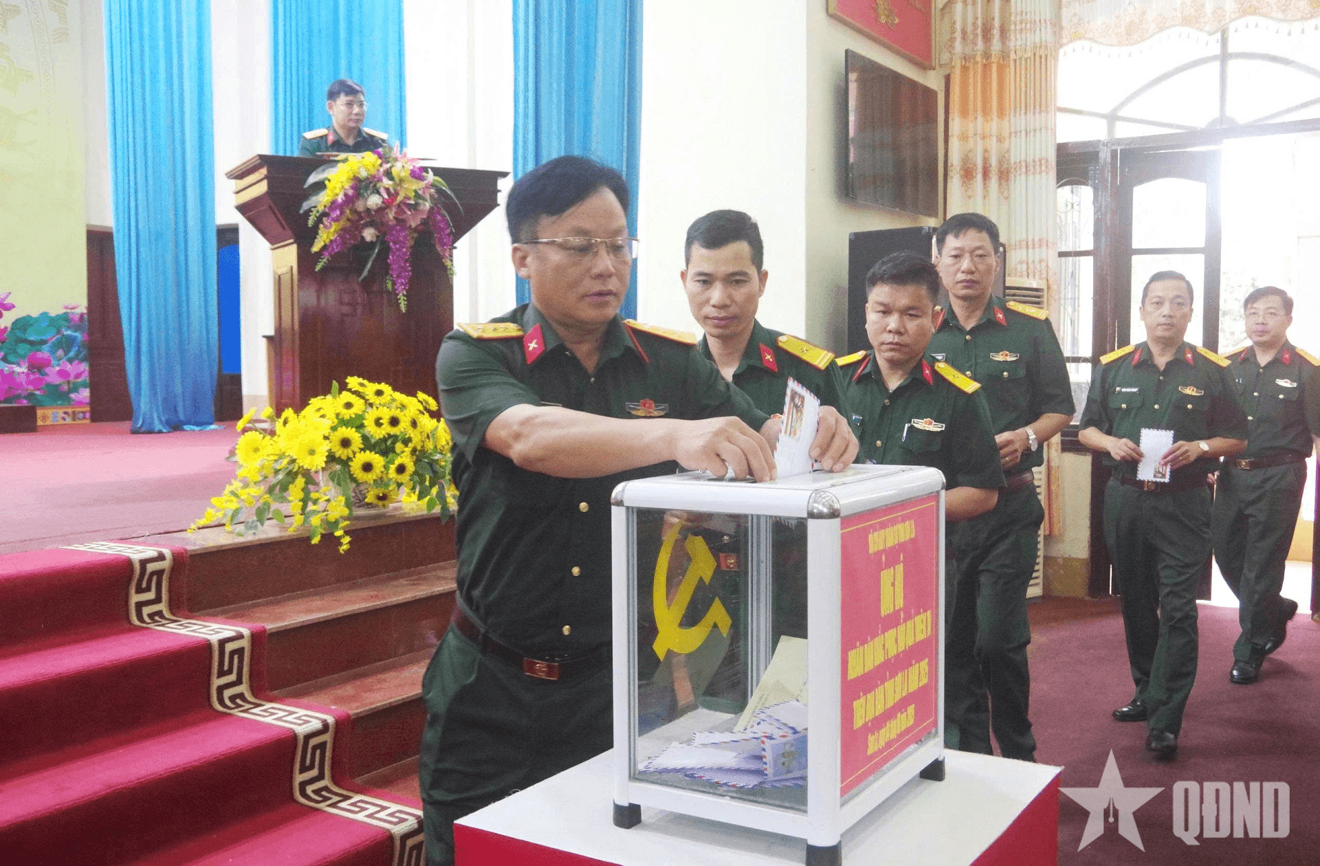 Bộ CHQS tỉnh Sơn La phát động quyên góp ủng hộ đồng bào bị thiên tai