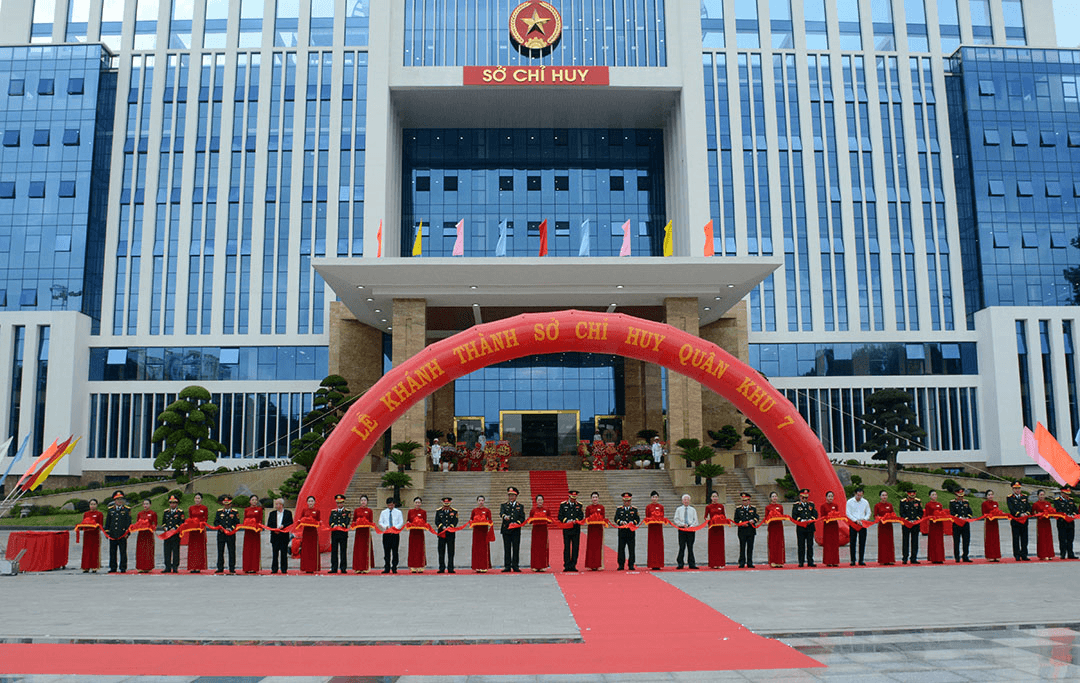 Khánh thành dự án xây dựng Sở chỉ huy Quân khu 7