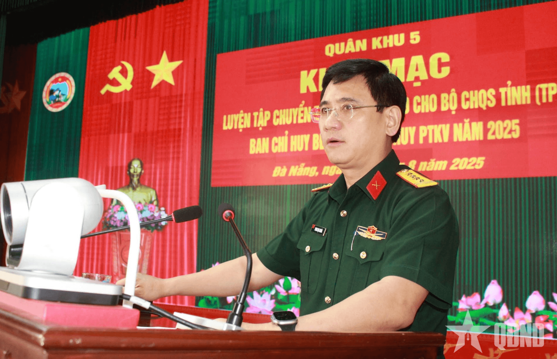 Quân khu 5: Khai mạc luyện tập chuyển trạng thái sẵn sàng chiến đấu năm 2025