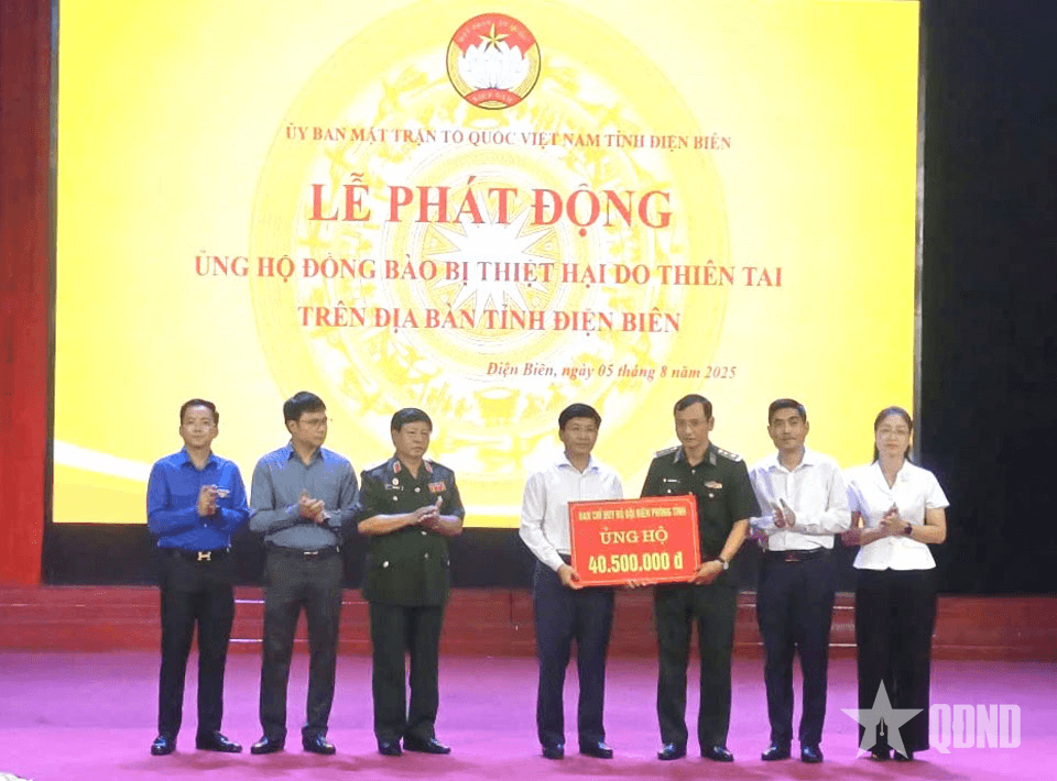 Phát động ủng hộ người dân bị thiệt hại do mưa lũ