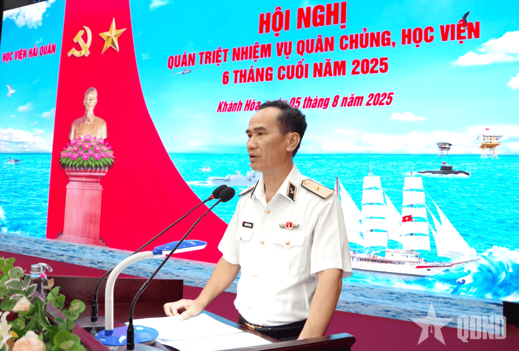 Học viện Hải quân quán triệt nhiệm vụ 6 tháng cuối năm 2025