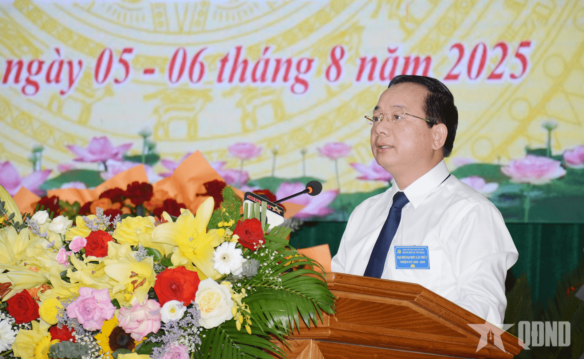 Đại tướng Trịnh Văn Quyết dự Đại hội đại biểu Đảng bộ xã Võ Nhai lần thứ I, nhiệm kỳ 2025-2030
