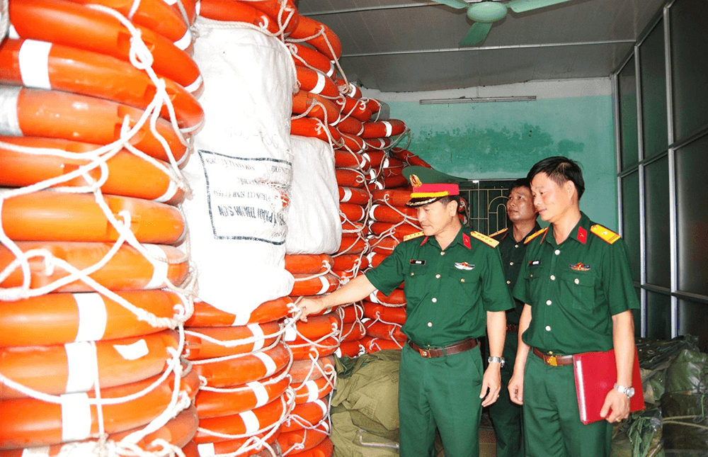 Quân khu 2 kiểm tra các Ban chỉ huy phòng thủ khu vực tại Tuyên Quang