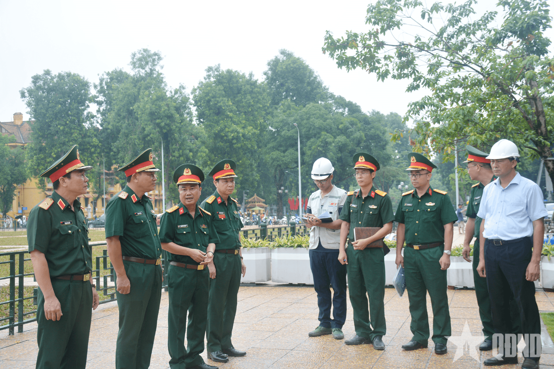 Binh đoàn 12 hoàn thành xây dựng cơ sở hạ tầng phục vụ công tác đón tiếp, tuyên truyền tại Khu di tích Lăng Chủ tịch Hồ Chí Minh
