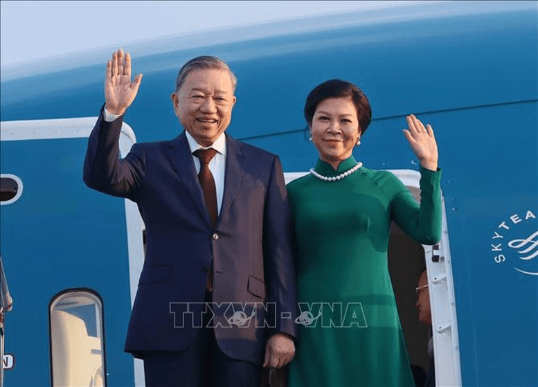 Tổng Bí thư Tô Lâm và phu nhân sẽ thăm cấp Nhà nước Đại Hàn Dân Quốc từ ngày 10 đến ngày 13-8