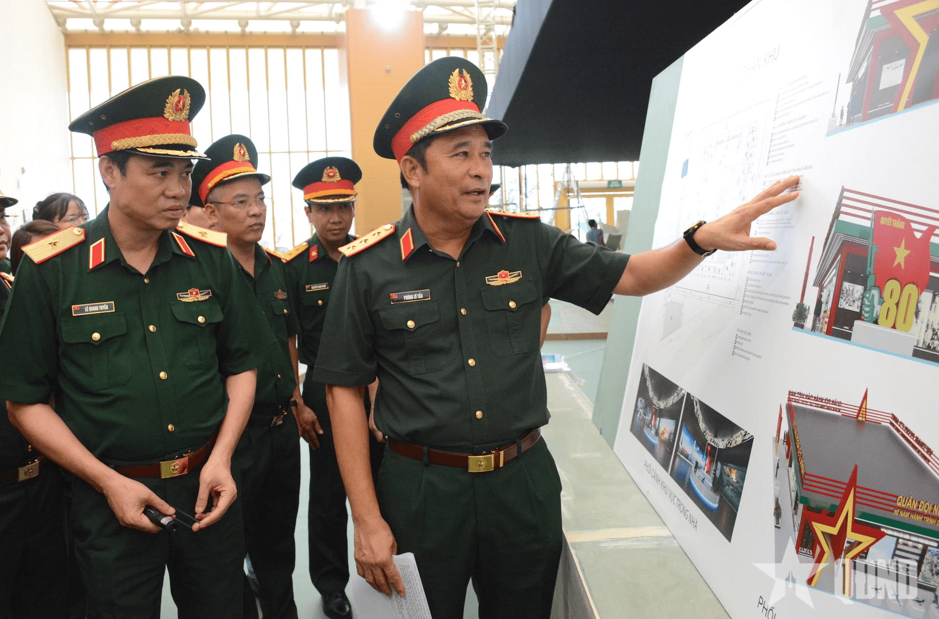 Thượng tướng Phùng Sĩ Tấn: Đẩy nhanh tiến độ các hạng mục tại triển lãm thành tựu đất nước