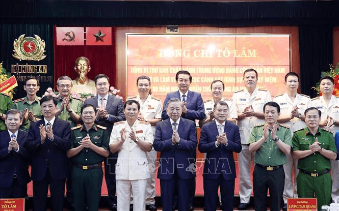 Tổng Bí thư Tô Lâm thăm, làm việc với Cục Cảnh sát hình sự