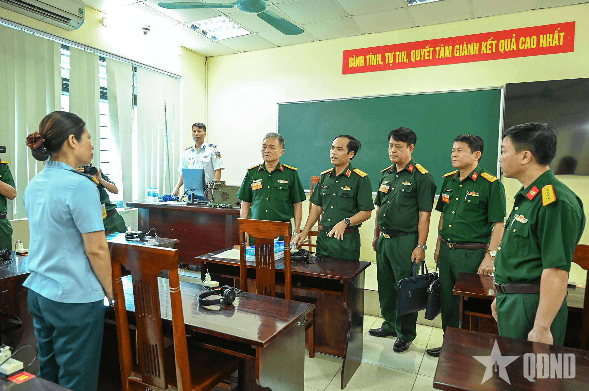 Đội ngũ báo vụ toàn quân tranh tài